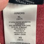  Womens Size XL Harry Potter Hogwarts Crest V-Neck Long Sleeve Shirt Photo 2