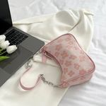 Flower Shoulder Bag Pink Photo 0