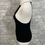 Truly Madly Deeply  Black Ribbed Camisole Photo 1