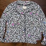 Kate Spade Sz L Dream A Little Dream Button Down Modal Blend PJ Top Photo 0