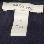 Daily Ritual Navy Jumpsuit Blue Size M Photo 2