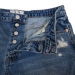 We The Free Women's 31 Curvy Distressed Button Fly Denim Jean Short Photo 6