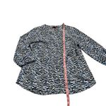 212 COLLECTION blue, black and white blouse Blue Size M Photo 1