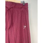 Gymshark  Vital Seamless 2.0‎ High Rise Joggers Baked Maroon Marl Size Medium Run Photo 9