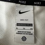 Nike  Dri-FIT Oversized Fit White Tennis Polo Sweatshirt Pullover XL Photo 4
