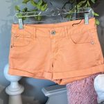 Celebrity Pink Peach Denim Stretchy Shorts Womens 5 Photo 5