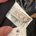 Becca Color Code Tab-Side Shirred Bikini Bottoms Swimsuit black size Large NWT Photo 5