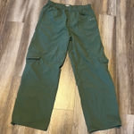 Anthropologie Wilo  The Label Sage Green Parachute Cargo Pants Photo 0