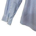 Tommy Hilfiger  Blue & White Pinstripe Button-Down Dress Shirt, XL Photo 7