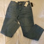 BLANKNYC The Madison crop Rhinestone Front Blue Denim Jeans Womens SIZE 26 Photo 1