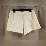 Universal Threads Universal Thread White Linen Shorts Photo 1