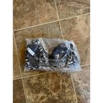 Aerie Offline By Goals Plunge Sports Bra Gray Size Small Photo 8