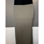 Lou & grey Dress Womens Medium Black Olive Colorblock Maxi Sleeveless Tank Photo 7