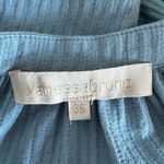 Vanessa Bruno Rosalba Long Sleeve Mini Dress Blue Size 36 Size Small Photo 3