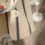 Etcetera  Cream and Black/Navy Striped Blazer Photo 5