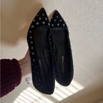 Donald‎ J Pilner Bazie Studded Velvet Kitten Heel Pump Sz 8.5 Womens Black Y2K Photo 2