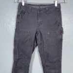 Dovetail Workwear Women 0/ 28 Gray Britt Utility Work Pants Double Knee Pockets Photo 2