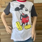 Disney Mickey Mouse White Short Sleeve T-shirt Photo 0