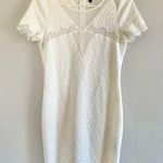 The Kooples [] White Crinkled Lace Dress-Size Medium Photo 3