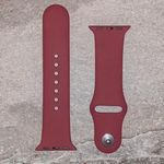 Apple Maroon Watch Band Photo 0