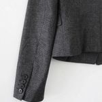 Diesel Black Gold Wool Plaid Double Breasted Blazer Photo 6