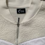 Zyia  ACTIVE Flying V Fleece Jacket Sherpa Teddy Bomber Jacket M Photo 3