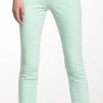 joe's jeans Joes Seafoam Green Shimmer Denim Jeans Photo 0