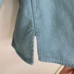 Natural Reflections  Sage Green Heavy Flannel Size Large Floral Lining Photo 6