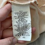 Kookai Crop Top lettuce trim ribbed womens Peach (small) minimalist casual chic Photo 7