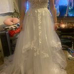 Lace Wedding Dress White Size XXS Photo 2