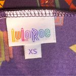 LuLaRoe NWOT Printed Stretch Maxi Skirt Boho Geometric Purple XS Photo 2