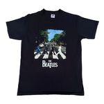 Fruit of the Loom The Beatles Abbey Road Black Graphic T-shirt Photo 0