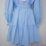 Eloquii NEW‎  Baby Blue Textured Cotton Easy Day Dress, size 18 Photo 5