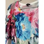 Talbots  Womens Pullover Sweater Lightweight Floral Size 1X Petite Art Feminine Photo 1