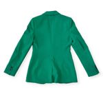 ZARA WOMEN NEW TUXEDO FORMAL BLAZER EMERALD GREEN XS $129 Photo 1