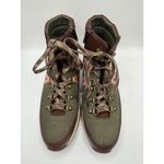 Alex Marie Boots Women 9 Green Thayla Leather Nubuck Lace Up Hiker Ankle Booties Photo 3
