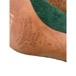 Evan Picone  women’s green leather suede heels shoes size 5M SKU 3812 Photo 8
