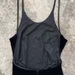 SUSAN ROSELLI Vintage 90s Black Velvet Backless Leg Slit Long Formal Gown Dress Size 6 Photo 5