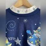 Wrangler Classic Blues Snowman Christmas Sweatshirt, Women's Size L Photo 3