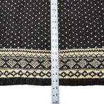 Ralph Lauren Country Black Cream Sweater Women Large Hand Knit Wool Silk Vintage Photo 12