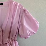Beulah style bubblegum pink mini bubble dress puff sleeves Photo 3