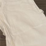 Yesstyle white cargo jeans with contrast gold stitching small Size undefined Photo 1