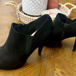 Fergalicious Fergie Womens Cacey Ankle Booties Black Almond Toe Side Zipper Size 7.5 Photo 5