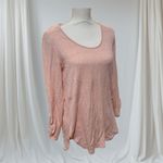 Anthropologie Akemi Kin Womens Roll Tab Sleeve Scoop neck pullover Sweater Sz S Photo 2