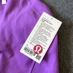 NWT Lululemon Invigorate Train Tank size 14 Purple Cropped Gym Workout Photo 3