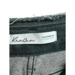 KanCan for Maurices Skinny High Rise Frayed Waist Hem Black Photo 1