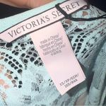 Victoria's Secret NWT  Dream Angels Ring Slip Dress Floral Lace Babydoll Blue XS Photo 4