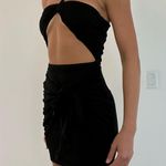 White Fox Boutique White fox black cutout mini dress Photo 0