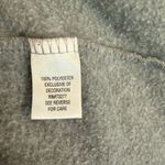 Croft & Barrow  Cardigan Sz PL Full Zip Gray Cardinals Birds Holiday Winter Snow Photo 13