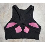 Victoria's Secret Pink By Strappy Back Sports Bra Size Medium - Black Photo 1